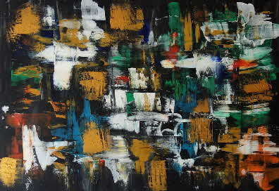 Colorful Imagination 180x120 cm 2020