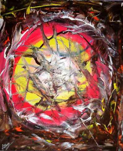 Time tunnel 50 x 60 cm 2019