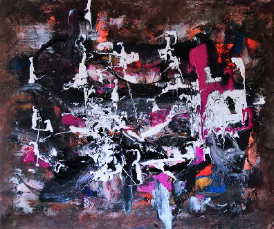 Chaos City 50 x 60 cm 2019