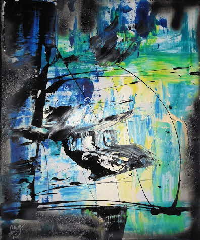 Moby Dick 50 x 60 cm 2019
