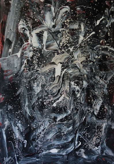 Rise 50 x 70 cm 2019