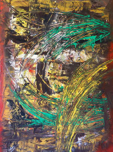 Scratches 60 x 80 cm 2018
