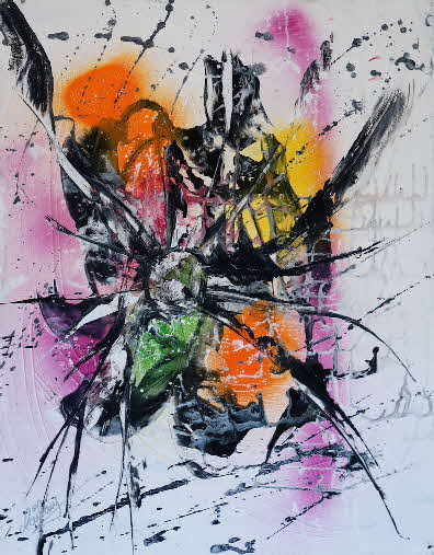 Spider 50 x 60 cm 2019