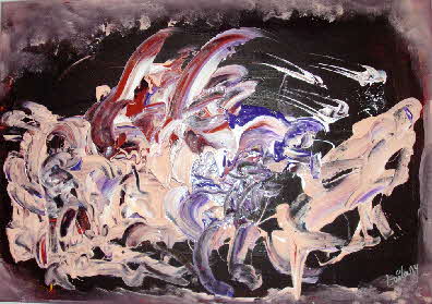 Struggle 50 x 70 cm 2019 