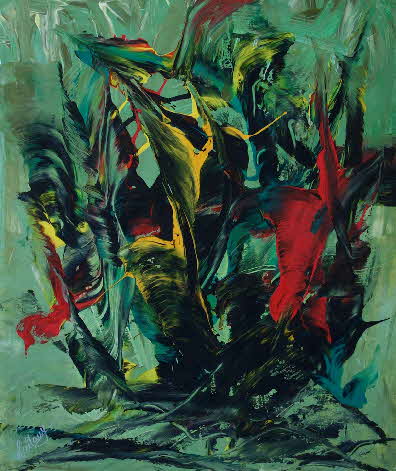 The red bull 50 x 60 cm 2019