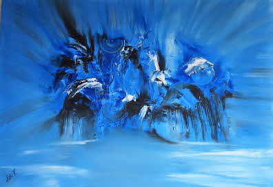 Under Water 100x70 cm 2019